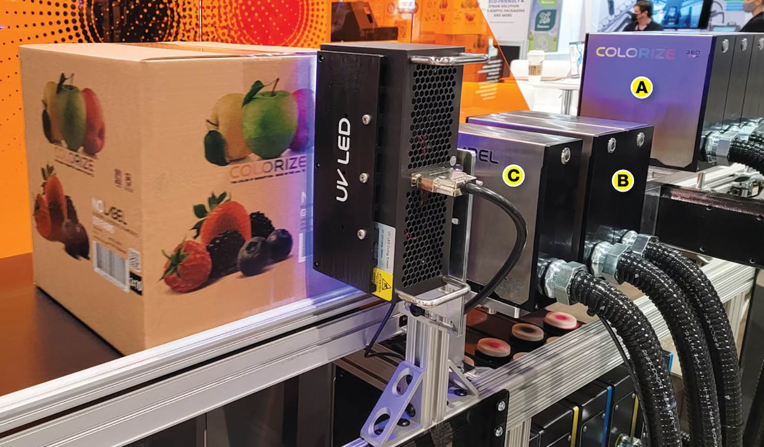 UV LED Curing Technology for Fruit Labels Printing